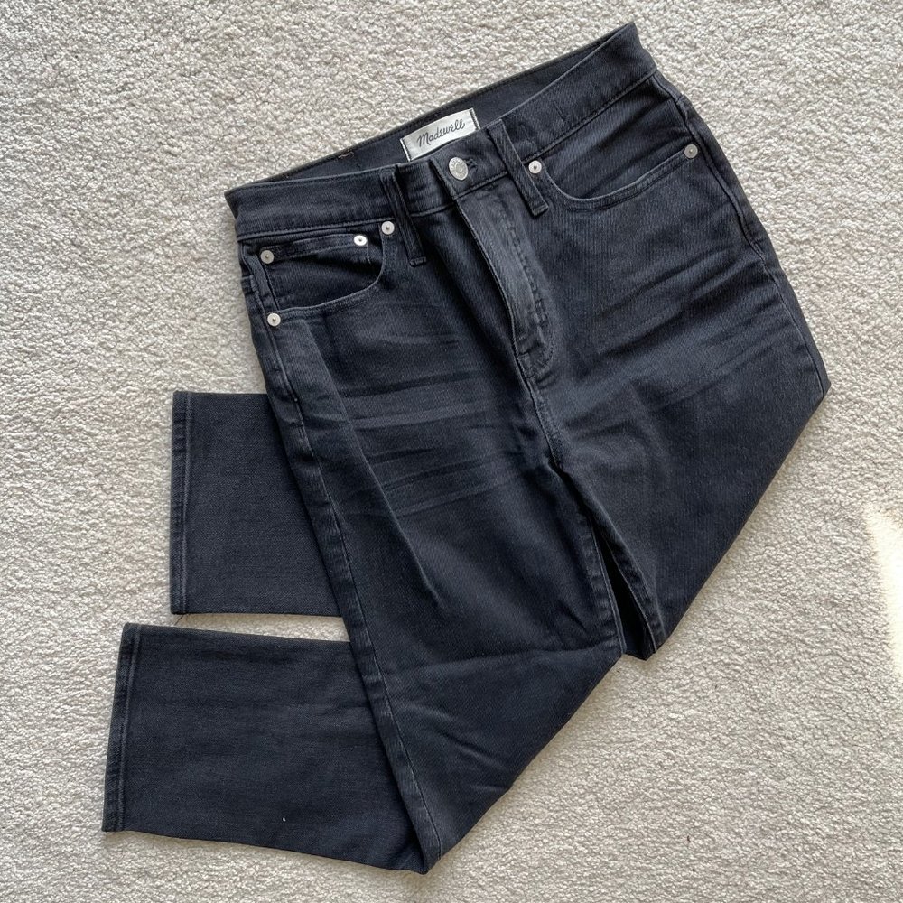 Madewell Classic Straight Jean 26P in Lunar Wash